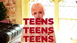 teen student says stroke your cock like this for cum