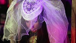 Hey, this gypsy queen bride obeys every command!