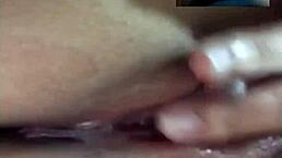 I watch the Thai girl masturbate for my Indian dick.