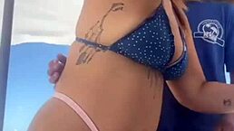 Almost Fucking On Crowded Beach With Monster Cock