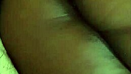 Ebony anal creampie on webcam