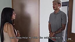 cuckold wife bangs neighbor danner mendez while jessica osorio joins in