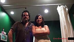 Lola Lynn gets felt up by student interns in hospital.