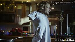 i can’t stop, stepmom squirts on my cock at christmas!