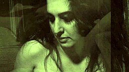 vintage girls having fun in retro bisexual threesome with hairy beaver