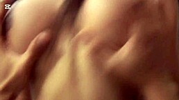 A very pretty Asian transsexual has rough sex at home