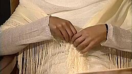 I feel so excited watching aunt give a blowjob to that monster cock