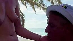 Debauched journey of alexey panin and sugarnadya with busty girlfriend to san diego nudist beach