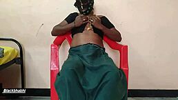 Does wife masturbate with banana and vegetables in shaved pussy?