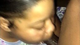 Fat chubby step aunt with huge ass gives submissive deepthroat and swallows in fetish play.