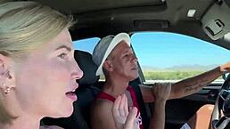 Debauched journey of alexey panin and sugarnadya with busty girlfriend to san diego nudist beach