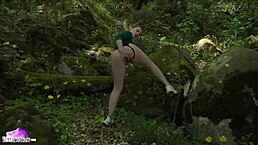 Why Did This Girl Strip Naked In The Forest For Public Fingering?