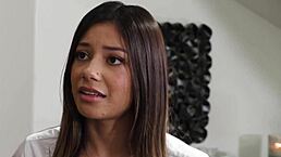 Sensual teen masseuse pours nuru gel on naked client brad sterling