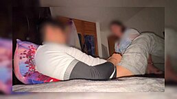 madrastra catches hijastro jerking off, everything's recorded in wild mexican homemade clip.