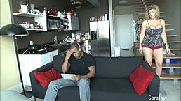 karlo karrera pounding sara jay's big ass doggy style with deepthroat and blowjob