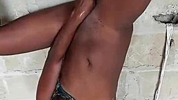 Watch me moan as I fuck my big pussy with a cucumber