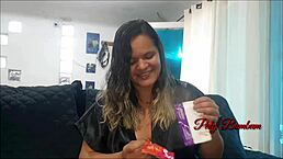 First Experience Using Female Condom With Alex Lima