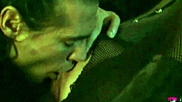 A sexy babe with big fake tits gets intense banging on the bed