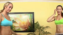 I Love Watching Brett Rossi And Dani Daniels Lick Wet Pussies With Huge Boobs