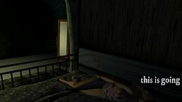 Hey, my stepmom can't sleep, so we're having some fun together