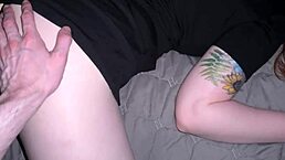 After party slut rides dick and gets cum on big tits in all poses