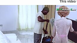 Repair Man Fixes Desperate Housewife With Hardcore Cowgirl And Doggy Cumshot