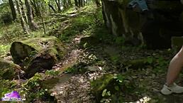 Why Did This Girl Strip Naked In The Forest For Public Fingering?