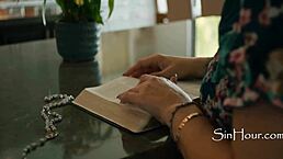 Pastors Wife Dominates Submissive Christian Virgin Man - Syren De Mer Nathan Bronson