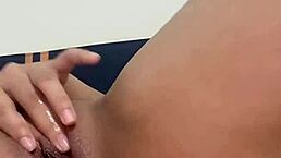 is the cute sister alone in the room or something else?