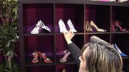 Blonde Milf With Big Tits In Stockings And Fishnets Riding In Bed