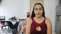 hot casting with venezuelan milf ends in squirt, wow!