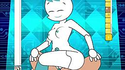 Jenny Teen 18+ Rides Hard in Wild Robot PPPPU Action! 😍