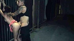 i'm a topless teen giving handjob to big dick