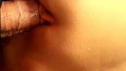 Does the lube make her pussy feel good for double penetration? Watch this cute fuck doll get her big shaved pussy and anal filled