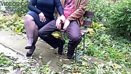 our dirty hobby is cumming on the street with big natural tits and ass