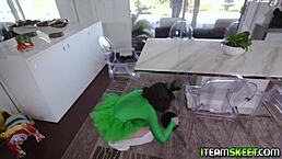 little petite babe liv wild pops out her tight pussy for big cock