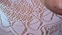 Sus Grandes Chichotas Rebotan En Mi Cara Mientras Esta Montada Encima De Mi Verga