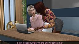 Lesbian Boss Feels Desire For Secretary With Dildo In Hentai Anime