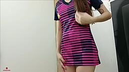 继妹说自己胖我狠操她😈