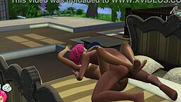 继兄妹Erika Acharya双插被继父抓包！