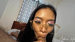 I hoped to get a load of cum on my eyeglasses from father-in-law