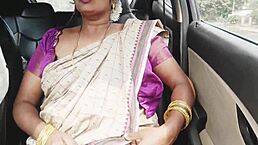 indian aunty dirty talks on long drive 😏