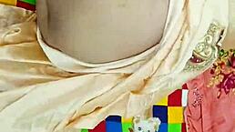 Indian girlfriend sucking cock and getting fucked hard