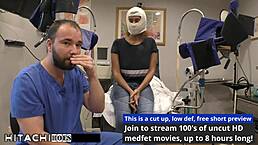 freshman gets mandatory hitachi orgasm from doctor in tampa - taylor ortega