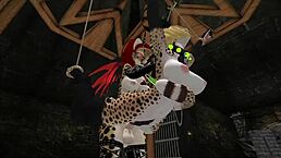 在这个毛茸茸卡通中我是恶魔猎人