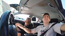 Luna Black fucks the taxi driver to pay her fare.