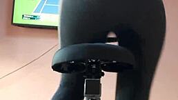 i peed my gym pants during workout 😅