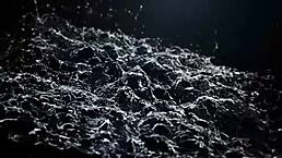 Simultaneous Pissing Girls After Glass Dildo Play