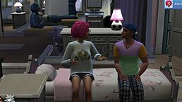 继兄妹Erika Acharya双插被继父抓包！