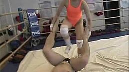 My therapy session involves some wrestling moves 💪